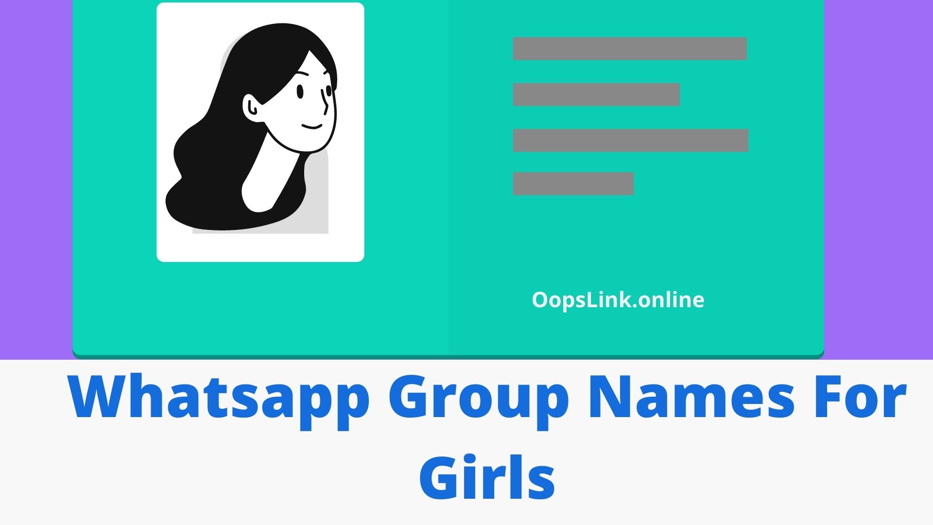 Whatsapp Group Names For Girls